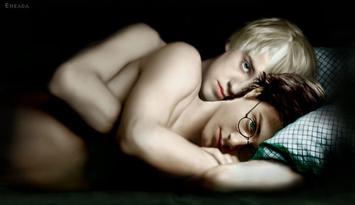 Harry Potter & Draco Malfoy - well it's not my creation and i found it in a forum somewhere :D