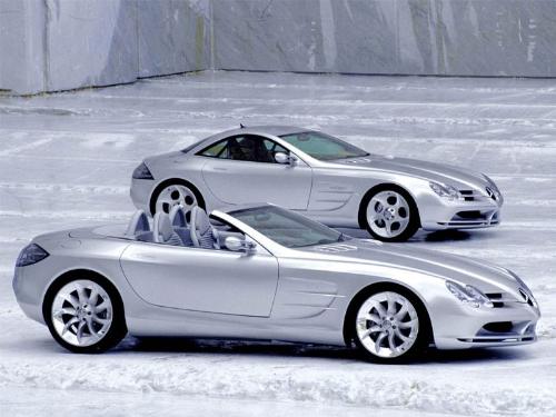 benz - a snapshot of 2 cool benz cars....the class is not known