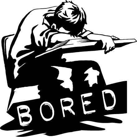bored - a guy bored in the picture
