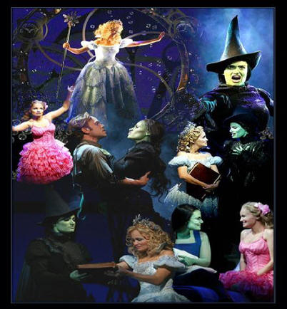 wicked - this is little pictures from the broadway musical version of wicked