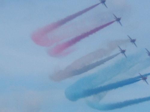 Red Arrows Today At Dawlish Air Show - amazing.... - Red Arrows at Dawlish air show - amazing ...............