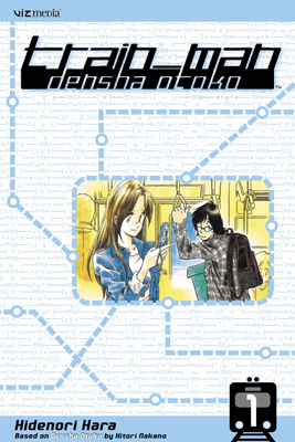 Densha Otoko - Net Hatsu, Kakueki Teisha no Love S - A hopeless geek, a beautiful woman, and a fast connection--could the Internet be his ticket onto the express train to romance? A real-life thread on an Internet forum sparks a nationwide phenomenon! A nerdy otaku meets a girl on a train and posts an urgent query on the Web--How the heck do you talk to girls? What should he wear on their date? Where should they go? The forum's response was overwhelming, and the thread continued to grow along with their relationship. - from VIZ