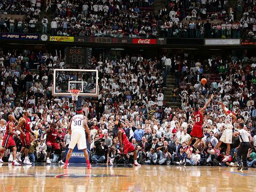 vince carter - vince carter last shot against the heat