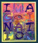 Imagination - painting of the word imaginiation