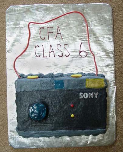 camera cake - cake in the shape of a camera
