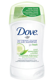 Dove Deodorant - This is Dove&#039;s new Go Fresh Line.
I personally don&#039;t like this scent but to each is his one.
