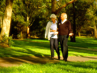 Older couple - Enjoy old age