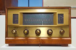 Radio listnening - AM/FM hi-fi receiver from 1959...things keep changing