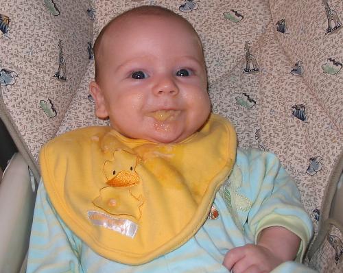 Messy Baby - This is one of my babies.