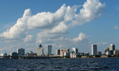 Jacksonville - The ever-changing skyline of Jacksonville, FL.