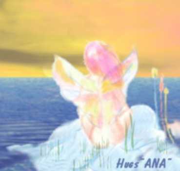 My own work 2 - A watercolor that I made for my daughter and then scanned and used as a sig tag.