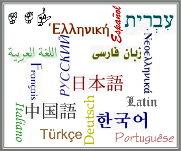 language - languages all over the world