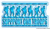 Support our Troops - standing up for what's right