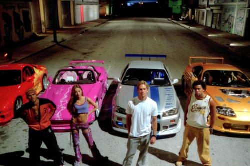 racers - the racers of the first race in the movie