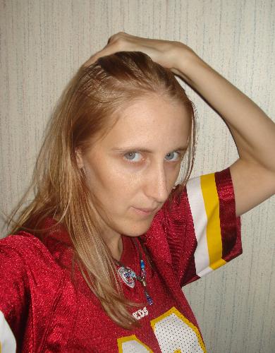 Me in my redskins jersey! - Im ready for some REDSKINS.... FOOTBALL!! Me in my redskins jersey! - Im ready for some REDSKINS.... FOOTBALL!!