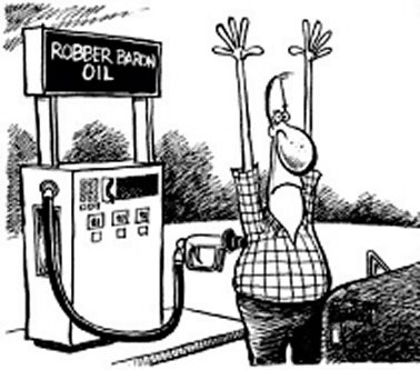 High Gas Prices - Getting robbed by high gas prices