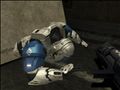 dang - cool halo 3 screen shot i like it because he got crushed by the barrier