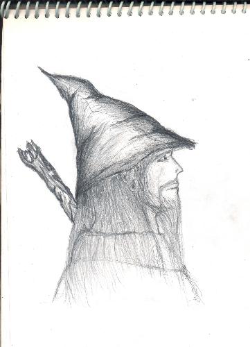 Wizard - my pencil sketch of a wizard