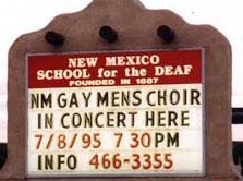 #2 Weird Signs - New Mexico School for the Deaf - In response to my friend's discussion =o)