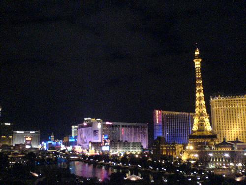 Las Vegas Strip - A picture of the Las Vegas Strip from somewhere around early February 2007. Great city lots to do at any time of day and night, great experience!