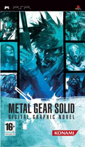 Metal Gear Solid: Digital Graphic Novel - In September 2004, IDW Publications began publishing a series of Metal Gear Solid comics, written by Kris Oprisko and illustrated by Ashley Wood. As of 2006, 12 issues have been published, fully covering the Metal Gear Solid storyline. The comic mimics Yoji Shinkawa's gritty style using a palette of grays and rough, sketchy paintings as panels.  Announced in January 2006, Metal Gear Solid: Digital Graphic Novel is an interactive comic for the PlayStation Portable. Based on the Metal Gear Solid comic book adaptation, it features visual enhancements and two interactive modes designed to give further insight into the publication. Upon viewing the pages, the player can open a 'scanning' interface to search for characters and items in a three dimensional view. Discoveries are added to a database which can be traded with other players via Wi-Fi. The 'mission mode' allows the player to add collected information into a library. This information must be properly connected to complete a mission. Metal Gear Solid: Digital Graphic Novel was released in North America on June 13, 2006, Japan on September 21 and the PAL region on September 22. In 2006, the game received IGN's award for Best Use of Sound on the PSP.   - answers.com