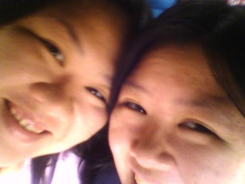 me and my sister.. twins?? - this is me with my sister.. do we look alike? are we twins?