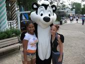 CC at Fair - CC with funny bunny at fair.