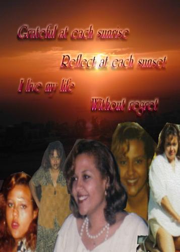 No Regrets - I love to Photoshop, obviously.