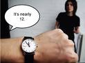 clock - it is already 12 oclock - time goes by fast