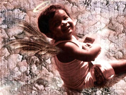 My Angel - God sent me an Angel who makes me smile, who teaches me something new everyday, loves me and teaches me to keep my patience. I don't know how I lived before you were born.