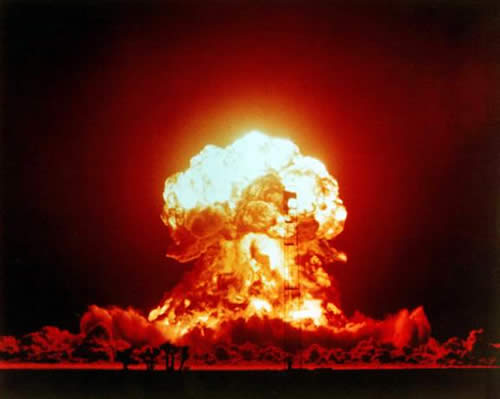 nuclear explosion - really big nuclear explosion