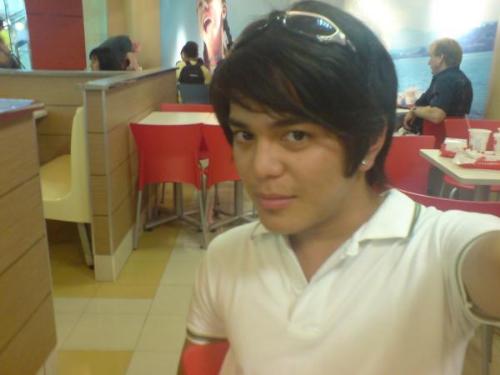 only me - only me, take when were still waiting for our food in mcdonald's ayala cebu