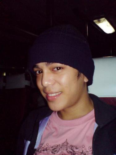 only me - only me. this was taken on a bus going to negros. hehehe