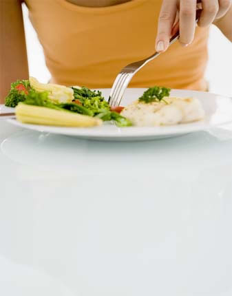 Healthy Foods - Eating vegetables and grains for breakfast is good for your health.