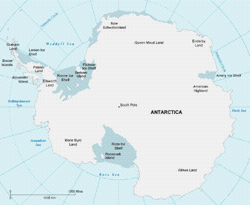 Antarctica - Only one land not owned by any country. / myLot