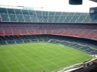Camp Nou - Camp Nou is FC Barcelona's official stadium...... It has the maximum capacity of around 95,000....... It was constructed in the year 1957....... Last year Barcelona football club and their fans celebrated the stadium's 50th anniversary.