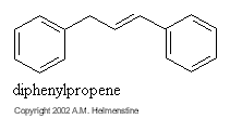 diphenylpropene - chemical structure