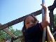 Future Firfighter - This is my oldest daughter. She is 9 years old. She has told us she is going to be a firefighter. This was taken a a local park.