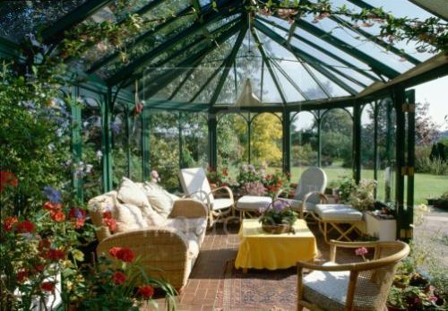 house - flower house.