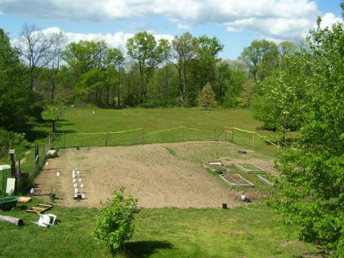 Early Spring Garden - before much of anything was planted.