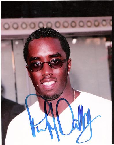 Puff Daddy autograph - Autograph I received from P. Diddy