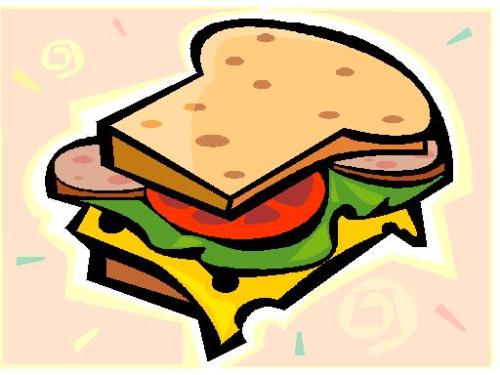 sandwich - a square shaped sandwich