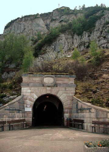 tunnel - the entrance of a tunnel