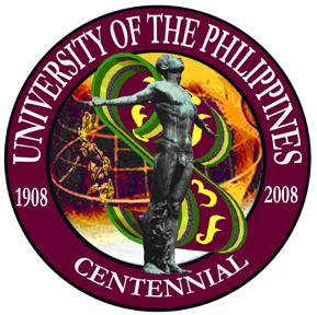 University of the Philippines Centennial Logo - As the ONLY national university in the country, the University of the Philippines System takes pride in being the pioneer in higher education through academic excellence, outstanding research, public service, and modernized facilities.