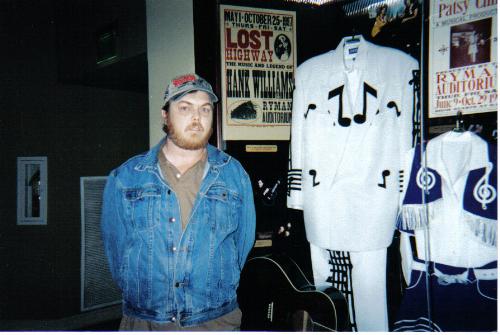 One of Hank Sr.'s suits - Picture of Hank Williams Sr.'s suit.