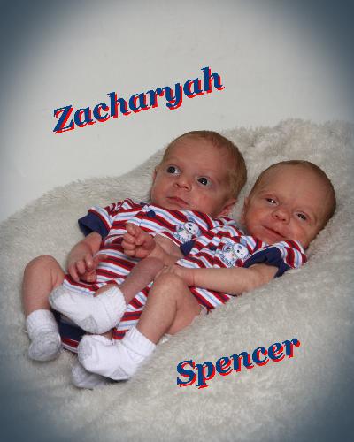 This Is My Twins!!! - This Is My Twins One Month Picture!