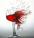 broken glass - Accidentally drop a glass?