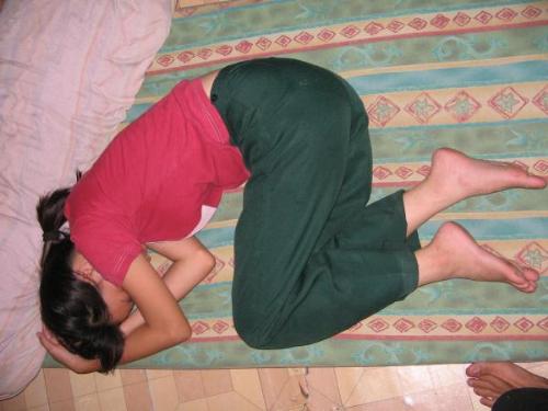 quiet..i'm sleeping - Ryan took this picture while i am sleeping cause' i'm so tired in my work..