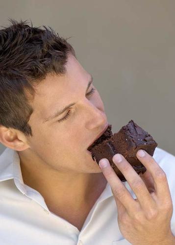 I love....cake - A male friend of a friend was in bed with girl,who sweetly uttered 'I love you for the first time'.Stunned and pressured to reciprocate,he simply said 'I love...cake' ouch!