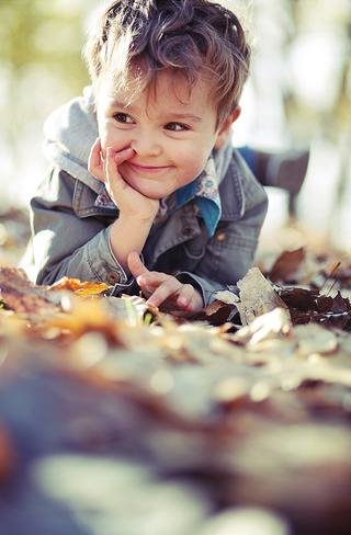 Concetration - A boy concentrating